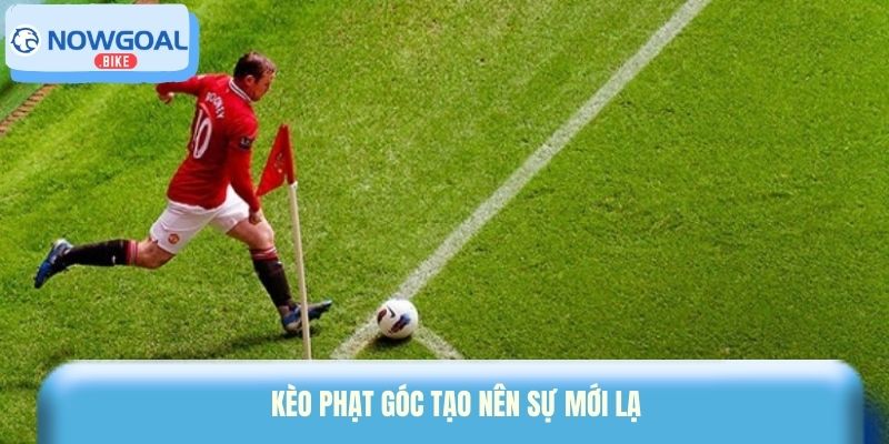 Kèo phạt góc tạo nên sự mới lạ